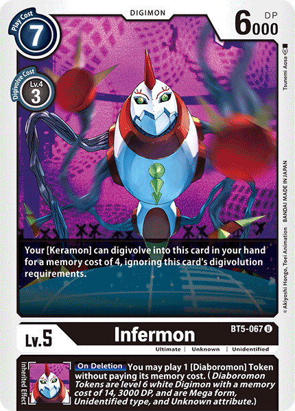 Infermon - BT5-067 - Uncommon available at 401 Games Canada