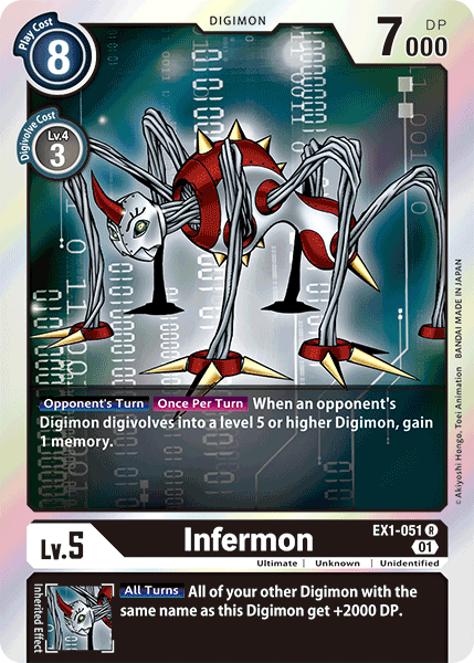 Infermon - EX1-051 - Rare available at 401 Games Canada