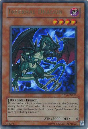 Infernal Dragon - DP04-EN010 - Ultra Rare - Unlimited available at 401 Games Canada