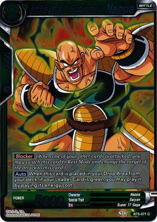 Infernal Fighter Nappa (FOIL) available at 401 Games Canada