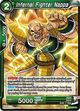 Infernal Fighter Nappa available at 401 Games Canada