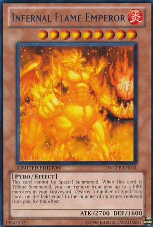 Infernal Flame Emperor - WCPP-EN011 - Rare available at 401 Games Canada