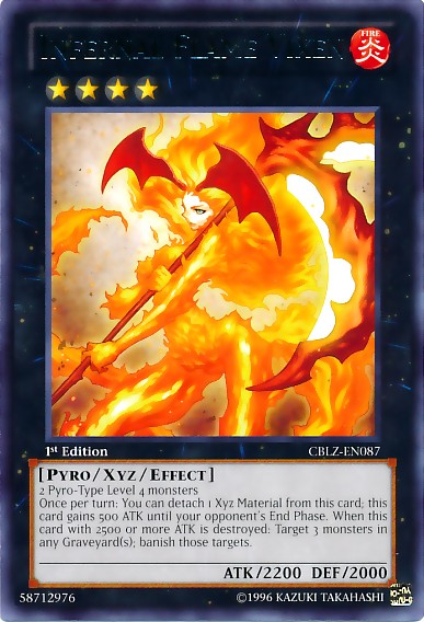 Infernal Flame Vixen - CBLZ-EN087 - Rare - 1st Edition available at 401 Games Canada