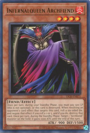 Infernalqueen Archfiend - DCR-EN071 - Rare - Unlimited Worldwide available at 401 Games Canada