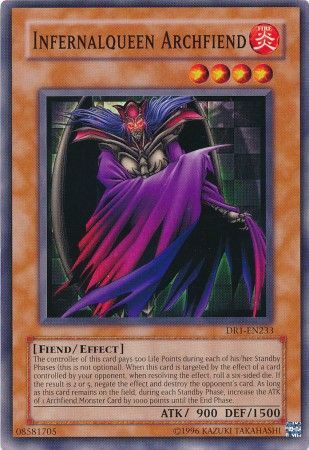 Infernalqueen Archfiend - DR1-EN233 - Common available at 401 Games Canada