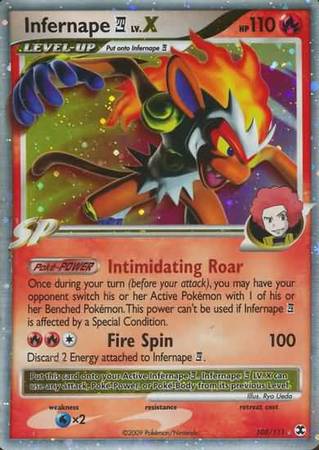 Infernape 4 LV.X - 108/111 - Ultra Rare available at 401 Games Canada