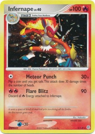 Infernape - 5/130 - Holo Rare available at 401 Games Canada