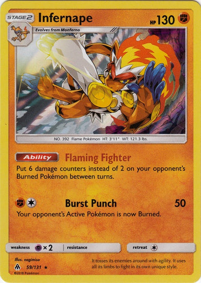 Infernape - 59/131 - Holo Rare available at 401 Games Canada