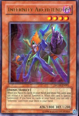 Infernity Archfiend - WC09-EN001 - Ultra Rare available at 401 Games Canada