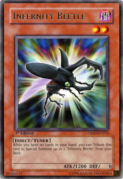 Infernity Beetle - TSHD-EN014 - Rare - 1st Edition available at 401 Games Canada