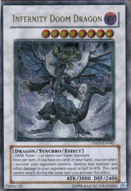 Infernity Doom Dragon - TSHD-EN042 - Ultimate Rare - Unlimited available at 401 Games Canada