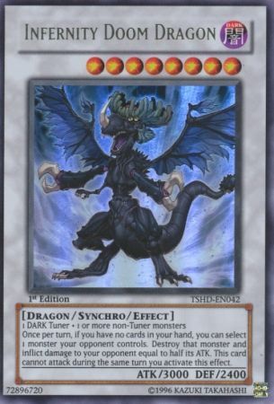 Infernity Doom Dragon - TSHD-EN042 - Ultra Rare - 1st Edition available at 401 Games Canada