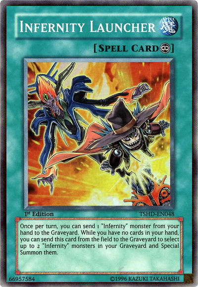 Infernity Launcher - TSHD-EN048 - Super Rare - 1st Edition available at 401 Games Canada