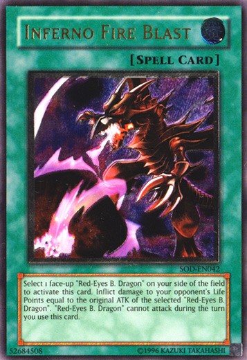 Inferno Fire Blast - SOD-EN042 - Ultimate Rare - Unlimited available at 401 Games Canada