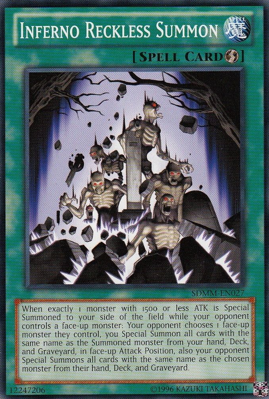 Inferno Reckless Summon - SDMM-EN027 - Common - Unlimited available at 401 Games Canada