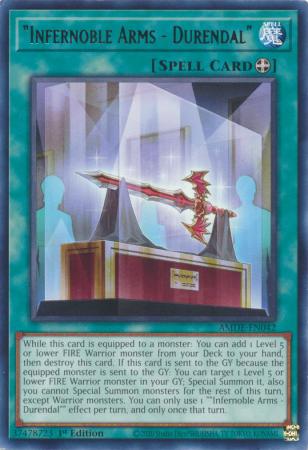 Infernoble Arms - Durendal - AMDE-EN042 - Rare - 1st Edition available at 401 Games Canada