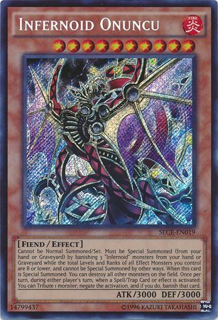 Infernoid Onuncu - SECE-EN019 - Secret Rare - Unlimited available at 401 Games Canada