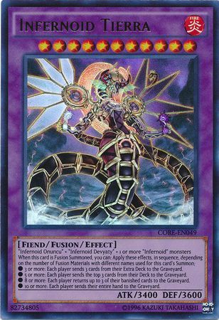 Infernoid Tierra - CORE-EN049 - Ultra Rare - Unlimited available at 401 Games Canada