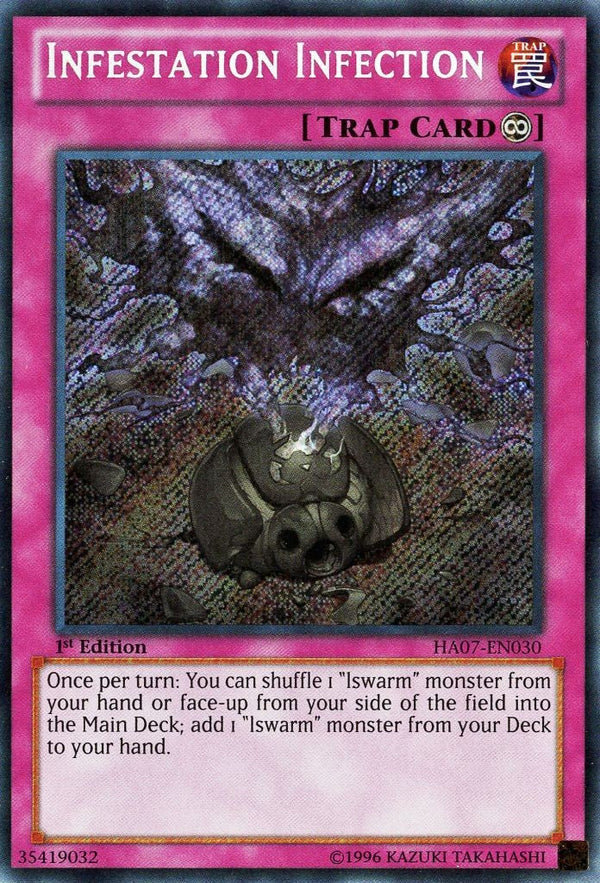Infestation Infection - HA07-EN030 - Secret Rare - 1st Edition available at 401 Games Canada