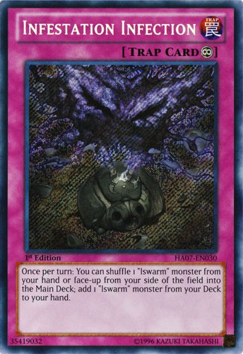 Infestation Infection - HA07-EN030 - Secret Rare - Unlimited available at 401 Games Canada