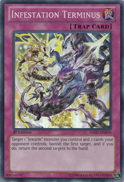 Infestation Terminus - HA07-EN070 - Super Rare - 1st Edition available at 401 Games Canada
