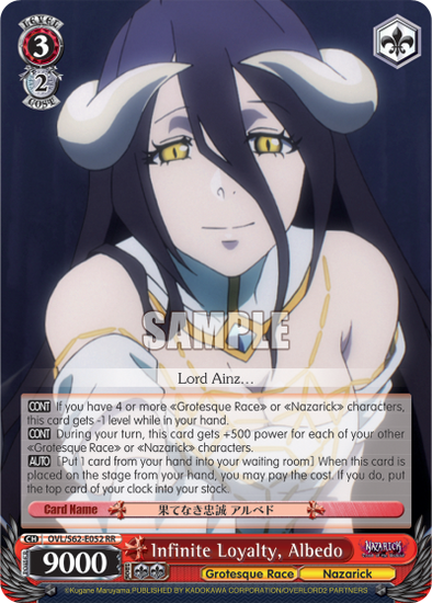 Infinite Loyalty, Albedo - OVL/S62-E052 - Double Rare available at 401 Games Canada