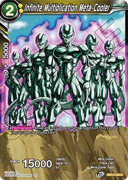 Infinite Multiplication Meta-Cooler - BT17-105 - Common (Foil) available at 401 Games Canada