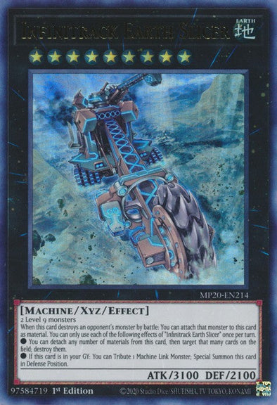 Infinitrack Earth Slicer - MP20-EN214 - Ultra Rare - 1st Edition available at 401 Games Canada