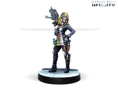 Infinity - ALEPH - Dart, Optimate Huntress (SMG, Grenades) available at 401 Games Canada