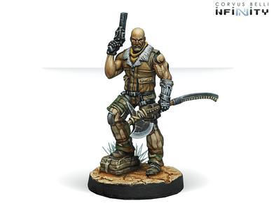 Infinity - Ariadna - Roger Van Zant, Capt. 6th Airborne (Heavy Pistol, AP CCW) available at 401 Games Canada