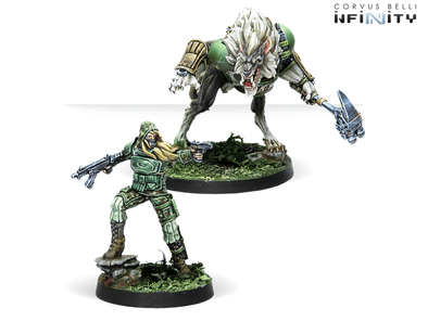 Infinity - Ariadna - Streloks, Kazak Reconnaissance Unit (K-9) available at 401 Games Canada