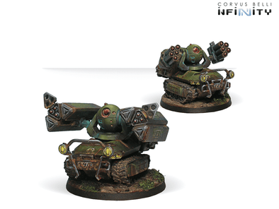 Infinity - Ariadna - Traktor Muls. Regiment of Artillery and Support available at 401 Games Canada