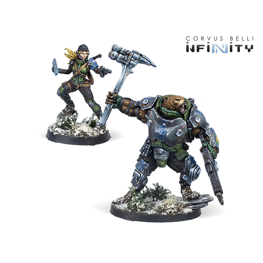 Infinity - CodeOne - Ariadna - Polaris Team Beast Pack available at 401 Games Canada