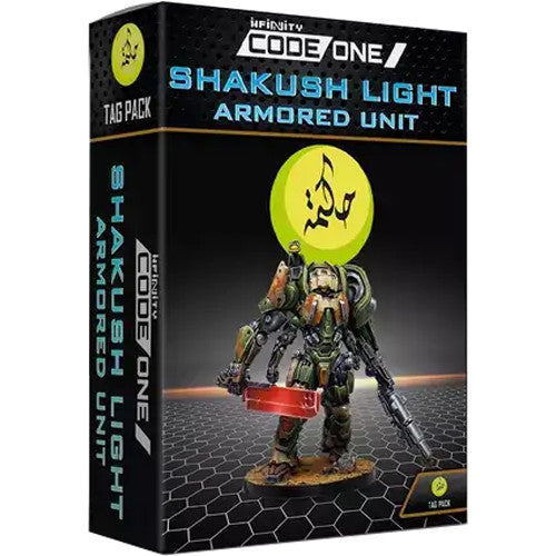 Infinity - CodeOne - Haqqislam - Shakush Light Armored Unit available at 401 Games Canada