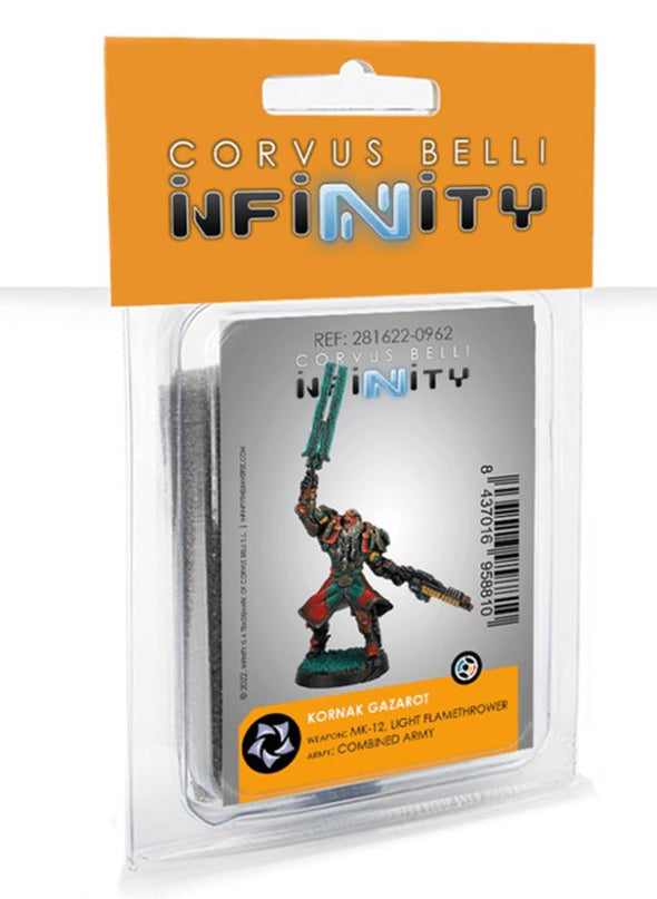 Infinity - Combined Army - Kornak Gazarot (Light FT) available at 401 Games Canada