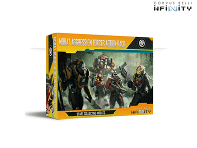 Infinity - Combined Army - Morat Aggression Forces Action Pack available at 401 Games Canada