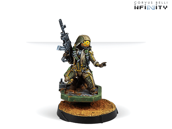 Infinity - Haqqislam - Mukthar, Active Response Unit (Hacker) available at 401 Games Canada