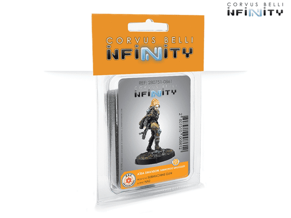 Infinity - NA2 - Aida Swanson, Submondo Smuggler (Submachine gun) available at 401 Games Canada