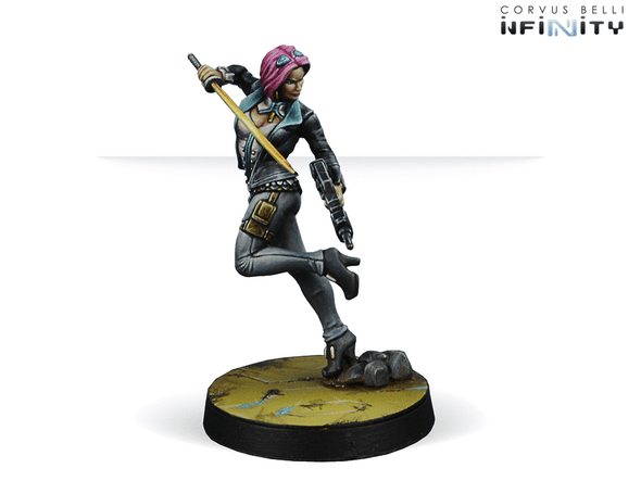 Infinity - NA2 - Miranda Ashcroft, Authorized Bounty Hunter (Combi Rifle) available at 401 Games Canada