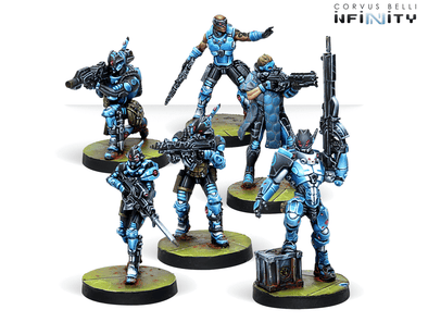 Infinity - PanOceania - Varuna Immediate Reaction Division - Starter Pack available at 401 Games Canada