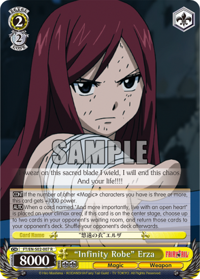 "Infinity Robe" Erza - FT/EN-S02-007 - Rare available at 401 Games Canada