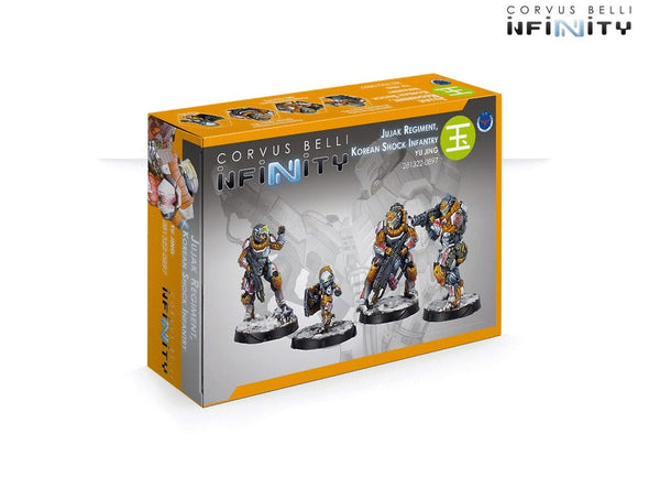 Infinity - Yu Jing - Jujak Regiment, Korean Shock Infantry available at 401 Games Canada