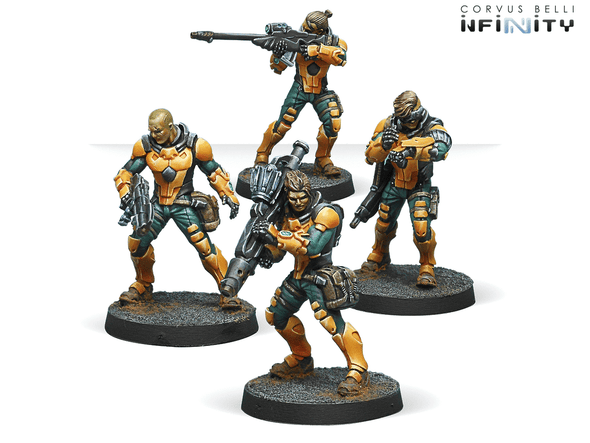 Infinity - Yu Jing - Zhanshi (Troops of the Banner) available at 401 Games Canada