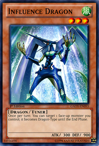 Influence Dragon - GAOV-EN093 - Common - 1st Edition available at 401 Games Canada