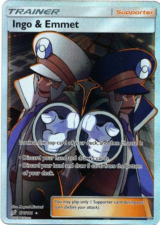 Ingo & Emmet - 176/181 - Full Art Ultra Rare available at 401 Games Canada