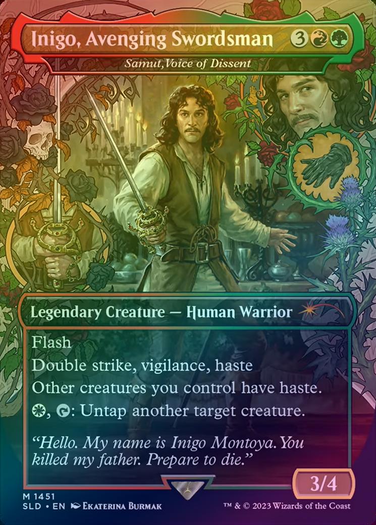 401 Games Canada - Inigo, Avenging Swordsman // Samut, Voice of Dissent