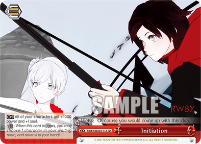 Initiation - RWBY/WX03-ET13 - Trial Deck available at 401 Games Canada