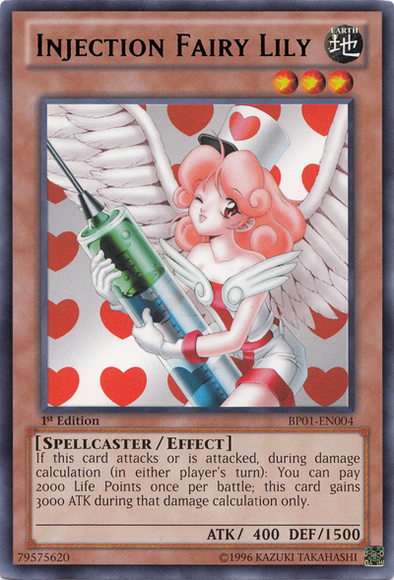 Injection Fairy Lily - BP01-EN004 - Rare - 1st Edition available at 401 Games Canada