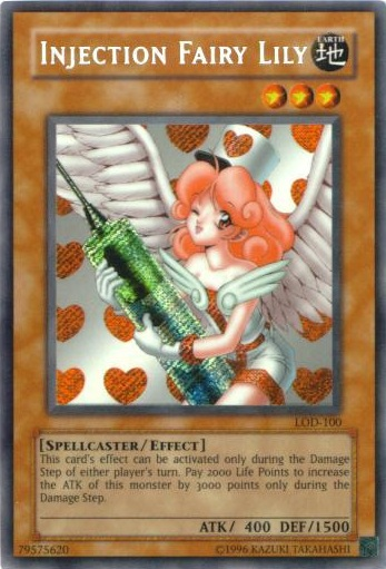 Injection Fairy Lily - LOD-100 - Secret Rare - Unlimited available at 401 Games Canada