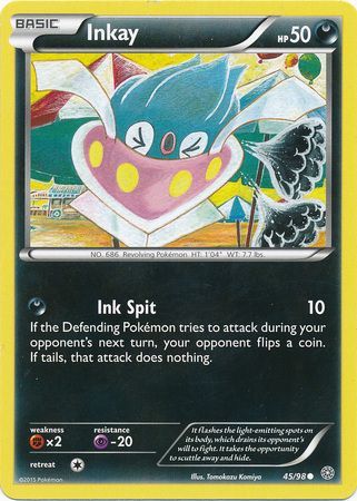 Inkay - 45/98 - Common available at 401 Games Canada
